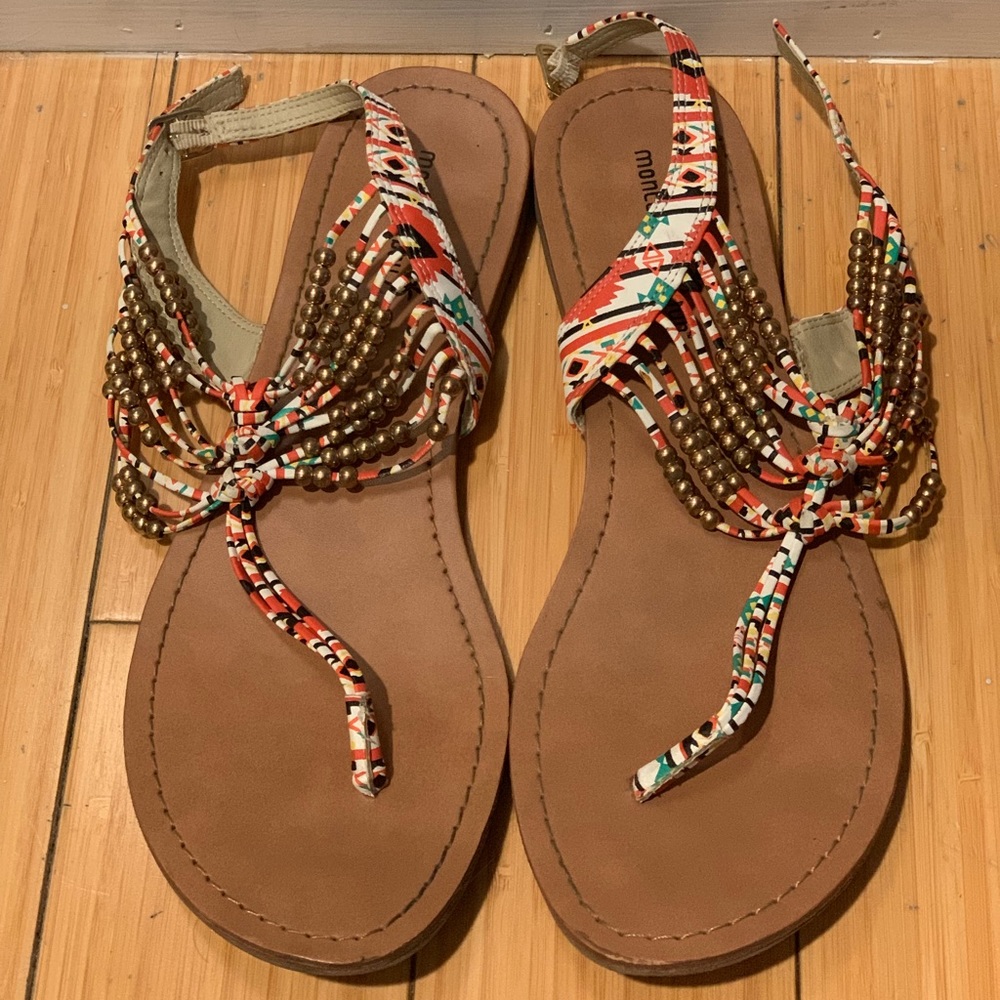 Montego Bay club beaded sandals size 9.5